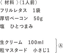 レタスまるごと生春巻きの材料